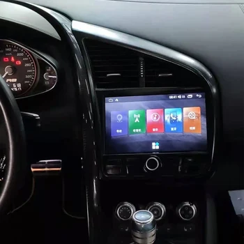 Audi R8 V8 V10 2007+ Android 10.0 6G+128GB Automobilio Multimedia Player Auto Radijo, GPS Navigaciją Stereo Galvos Vienetas Carplay Diktofonas