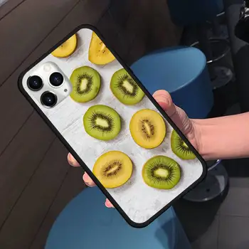 Vaisių Kivi vaisių cool dizainas Telefono dėklas skirtas iPhone 11 12 pro XS MAX 8 7 6 6S Plus X 5S SE 2020 XR Minkšti silikoniniai priedai