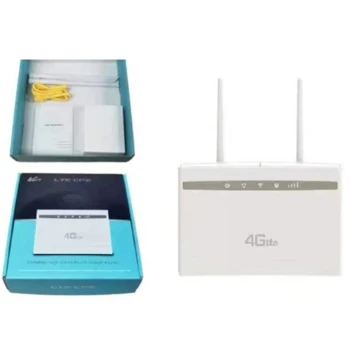 Atrakinta 4G LTE Maršrutizatorių WIFI Hotspot Modemo prijungimo įtaisas Judriojo Plačiajuosčio ryšio, SIM Kortelės Lizdas