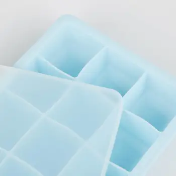 15 Tinklelis Ledo Plokštelėje Maisto kokybės Silikono Aikštėje Želė Ice Maker 