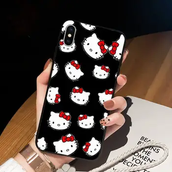 Zororong Animacinių filmų Sveiki Katė Kitties Telefono dėklas Skirtas iPhone 12 Mini Pro 11 XS Max X XR 7 8 Plius