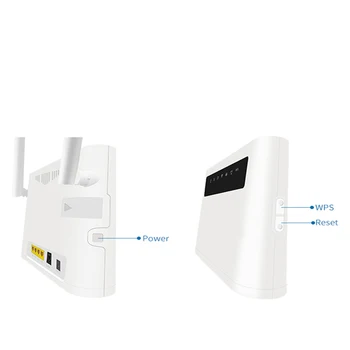 R9 4G LTE MEZON Wifi Maršrutizatorius, Plačiajuosčio Atrakinti 4G 3G Mobiliojo Hotspot WAN/LAN Port Dual Išorinė Antena Vartai su Sim Kortelės Lizdas