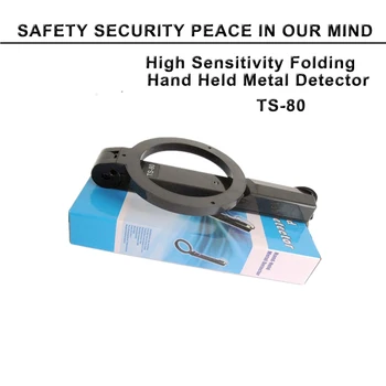 Mažos Didelio Jautrumo Veidrodėliai Garso AlarmHand Vyko Saugumo Metalo Detektorius TS80