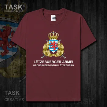 Oro Pajėgų Liuksemburgas iš liuksemburgo kilusi LUX drabužius trumpomis rankovėmis t-shirt naujas Viršūnes marškinėliai šalies sporto Kariuomenės Taktinių Karinių 01