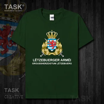 Oro Pajėgų Liuksemburgas iš liuksemburgo kilusi LUX drabužius trumpomis rankovėmis t-shirt naujas Viršūnes marškinėliai šalies sporto Kariuomenės Taktinių Karinių 01