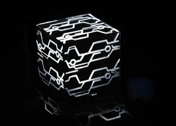 NieR Automatai 9S 2B Cosplay Rekvizitai Baltos Šviesos Black Box YoRHa Nr. 9 Modelis S 2-Ojo Tipo B Magic Cube