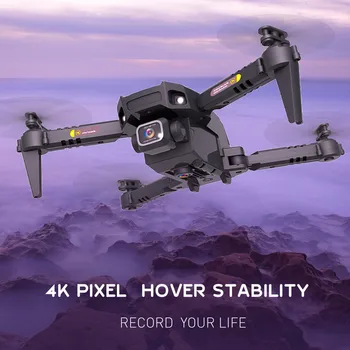 Drone 4k Gps Profissional Hj78 Drone 4k Hd Vieną Kamera, Wifi Fpv Smart Selfie Rc Uav Sulankstomas Quadcopter Квадрокоптер С Камерой