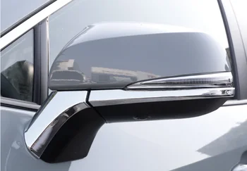 4Pcs aukštos kokybės automobilių aksesuaras ABS Galinio vaizdo Šoniniai Veidrodėliai Dekoratyvinės Apdailos Toyota RAV4 2019 2020