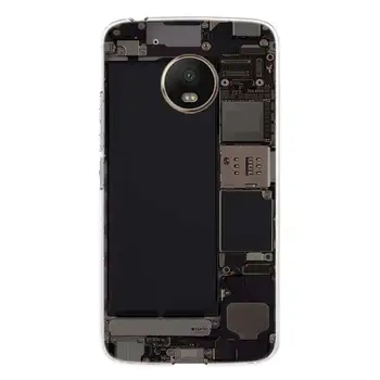 Fotoaparato Bateriją Skaičiuoklė Telefoną Atveju Motorola Moto G8 G9 G6 G7 G5S E5 E6 Plius Galia Žaisti + ES Veiksmų Makro Vizija Dangtis