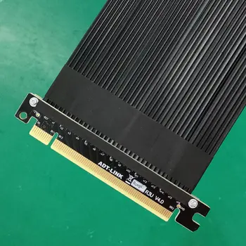Naujausias PCIe 4.0 x16 Stove Kabelis RTX3090 RX6800xt Grafikos plokštė ATX Atveju 90 Arba 180 Laipsniu GPU Stove Extender PCI E4.0 Kabelis 256G/Bps