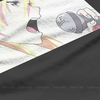 ANARCHIJA Naujausias TShirts Panty Ir Gyvulių With Garterbelt Japonų Anime Vyrų Grafinė Medžiaga Streetwear T Shirt O Kaklo Didelis Dydis