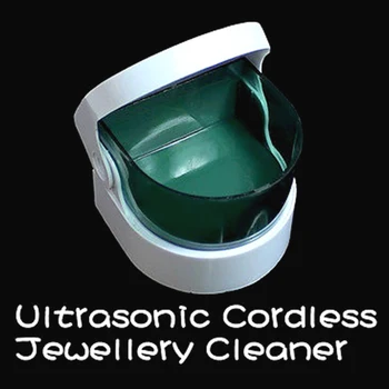 Ultra Sonic Papuošalai Švaresnis Smart Mini Belaidžius Vonios Valymo Lęšiai Dantų Protezus Ultragarso Aparatas #0213