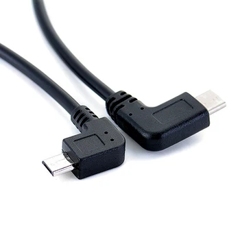 Kairysis Kampas 90 Laipsnių Micro USB 