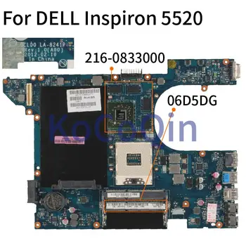 Skirtas DELL Inspiron 15R 5520 7520 HD7670M Sąsiuvinis Mainboard KN-06D5DG 06D5DG LA-8241P SLJ8C 216-0833000 DDR3 Laptopo Plokštė