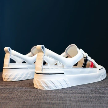 Tuščiaviduriai iš Ruoželiniu Moterų valdybos batai Naujas vasaros 2021 moksleivė Laisvalaikio bateliai juostele Frenulum plokščiadugnis balta pagarbūs batai