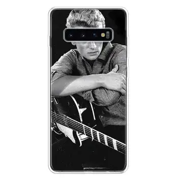 Johnny Hallyday Muzikos Padengti Telefono dėklas Samsung Galaxy A51 A71 A50 A10 A20E A30 A40 A70 M30S A01 A21 A6 A7 A8 A9 Plus + Coque