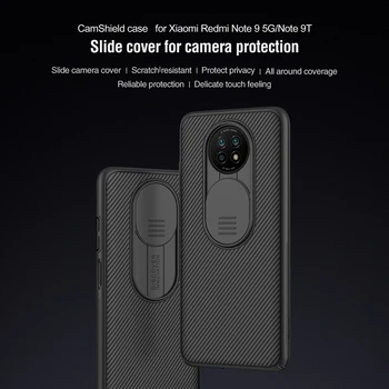 Redmi Pastaba 9T 9 Pro Max 9s K30 Ultra K40 Pro Plus Atveju Nillkin Skaidrių Kameros Objektyvo Apsaugoti Privatumą Padengti Xiaomi POCO X3 NFC M3