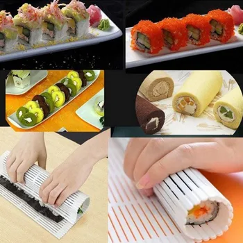 Aukštos Kokybės Kepimo Įrankiai Jūros Dumblių Nori Suši Japonų Maisto Nori Suši Maker Geležinkelių Matsrodillo Įrankiai Naudinga Populiarus