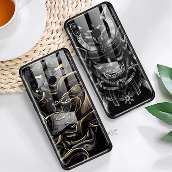 Japonijos Samurajų Grūdintas Stiklas Telefoną Atveju Huawei 30 P40 Pro P20 Lite P Smart Z Y6 Y9 Y7 2019 m. už Garbę 9X 20 8X Dangtis