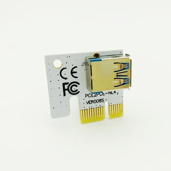 PCI 1X PCI-e X1 Stove 90 Laipsnių Stove Kortelės Adapterį į USB Stove 006 006C 007S 008S