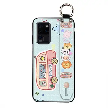 Mergaičių Gražus Telefono dėklas, Skirtas Oukitel C21/C21 Pro Tvirtos Anti-dulkių Mados Padengti Minkšta Anime