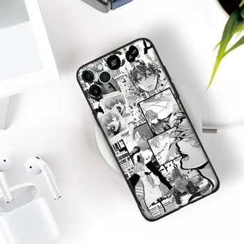 Kadangi anime mafuyu ir uenoyama silikoninis Telefono dėklas SKIRTAS iPhone Se 6 6s 7 8 Plus X Xr Xs 11 12 Mini Pro Max Stiklo danga 