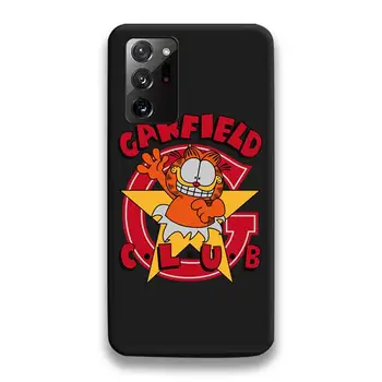 Mielas Garfield Comics Telefono dėklas Samsung Galaxy Note20 ultra 7 8 9 10 Plius lite M51 M21 M31 J8 2018 Ministras