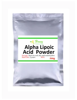 100-1000g Grynas Alpha Lipoic Rūgštis, Milteliai，Antioksidantas & Anti-senėjimo Kosmetikos ar Maisto Papildas, Balina Odą ，
