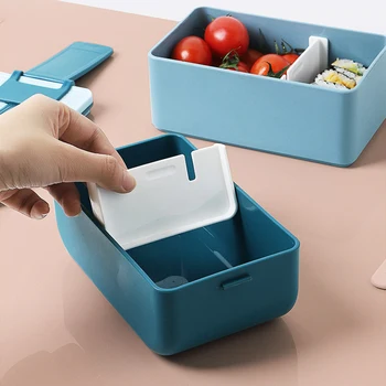 YOMDID Japonų Stiliaus Priešpiečių Dėžutė Bento Dėžutės Maisto Konteineryje Mikrobangų Maisto Išsaugojimo Box Konteineriai, Maisto Nešiojamų Stalo