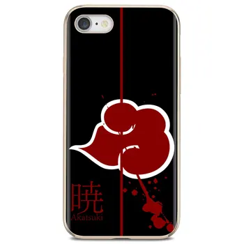 Anime-F-Akatsuki-S-Naruto-C-tema Minkštas Krepšys Case For iPhone 10 11 12 Mini Pro 4S 5S SE 5C 6 6S 7 8 X XR XS Plius Max 2020 m.
