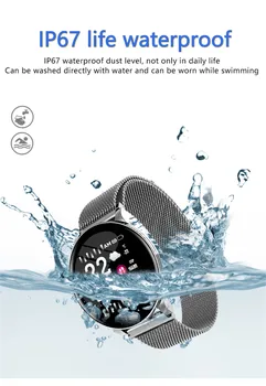 HIPERDEAL Smart Watch Vyrai Moterys Vandeniui Veiklos Fitness Tracker Širdies ritmo Monitorius Smartwatch Android/IOS Aug6