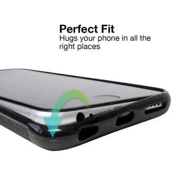 Mados Latte Meilės Silikono PC+TPU telefono dėklas skirtas iphone 6S 7 8 Plus X Xs Max 
