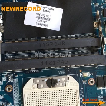 NEWRECORD 645386-001 HP DV7-6000 nešiojamas pagrindinės plokštės lizdą fs1 DDR3 HD6750M 1GB GPU pagrindinės plokštės visą bandymo