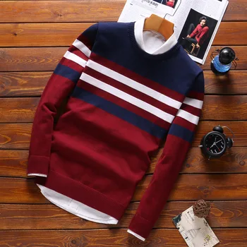 2020 vyriški Megztiniai Vyrų Trikotažas megztinis šiltas kratinys Apvalios Apykaklės drabužių medvilnės atsitiktinis vilnos puloveriai