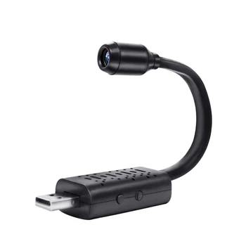Nešiojamų Mini USB Kamera Realaus laiko Stebėjimo Kamera, Wifi AI Žmogaus Aptikimo Linijos Įrašymo Nuotolinio Vaizdo Garso Diktofonas
