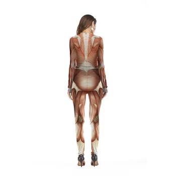 Moteris, Žmogaus Kūno Struktūrą, Audinių Marginimo Jumpsuit Žmogaus Kūno Anatomijos Medicinos Mokslo Tiekimo Mokymo Aparatas