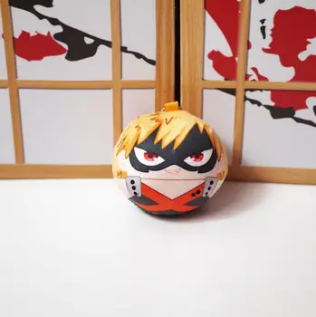 Anime Mano Herojus akademinės bendruomenės Midoriya Izuku Bakugou Katsuki Asui Tsuyu 8cm Žaislai, Lėlės Įdaryti Žaislas Minkštas Pliušinis #5607 Vaikų Dovanų
