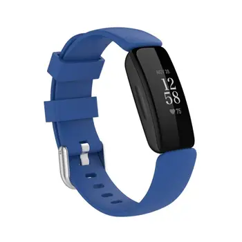 Už Fitbit Inspire 2 Smart Watch Priedai Reguliuojamas Silikono Dirželis Fitbit Inspire2 Smart Žiūrėti TPE Dirželis Apyrankė