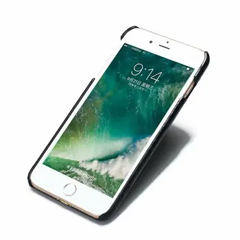 Mados kietas natūralios odos 3D Telefono dėklas Skirtas iPhone 11 Pro MAX X XR XS MAX 8 7 6 6S Plius Lašas apsauga, apvalkalas