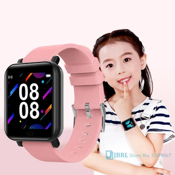Naujas Silikoninis Smart Watch Vaikai Vaikai Smartwatch Vandeniui Fitness Tracker 