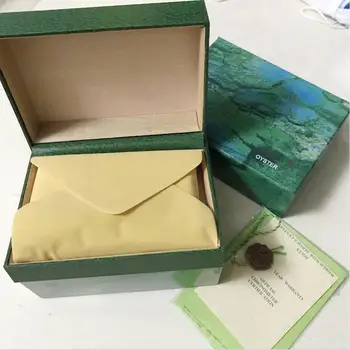 Geros kokybės, mažas Žalias žiūrėti dėžutė su dokumentais korteles ir krepšiai Žalia žiūrėti langelį AAA