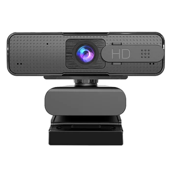 TISHRIC automatinio Fokusavimo Kamera 1080P HD USB Kamera, Kompiuteris PC Web Kamera Su Mikrofonu Webcamera HD Vaizdo Ashu H701 Web Cam