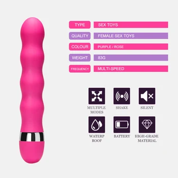 Dildos AV Vibratorius Magic Wand Moterų Klitorio Stimuliatorius Multi-greitis, G Spot Makšties Vibracijos Massager Sekso žaisliukai Suaugusiems