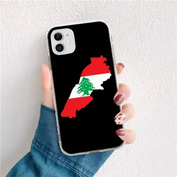 HUAGETOP Libano Vėliava Prabanga Unikalus Telefono Dangtelis, skirtas 
