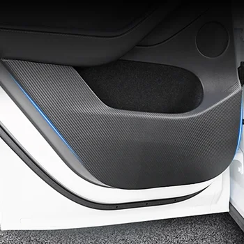 Matinio Anglies Pluošto, Automobilių Durų Anti Kick Filmas Tesla Model 3 2021 Modelis Y S X Dėvėti-įrodymas, Apsaugos, Stabdžių Trinkelėmis Purvinas Automobilių Lipdukai