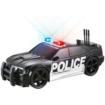 Modeliavimo Policijos Automobilį Žaislas, Užsiimti Gelbėjimo Vehical Modelis su Garso ir Šviesos ,Geriausia Dovana Vaikams, Berniukams ir Mergaitėms