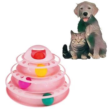 Šunų Kramtyti Šuniukas Katės Žaislai, Plastikiniai Žaisti Kamuoliukus Katėms Reikmenys Mados Šuns Žaislai