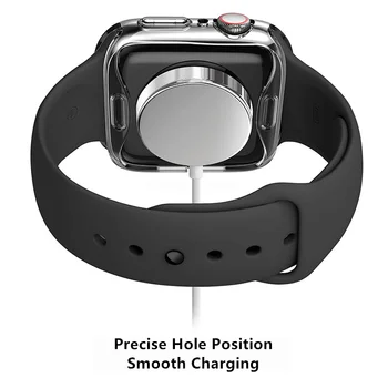 Screen Protector Cover for Apple laikrodžių atveju, 44mm 40mm iWatch 42mm 38mm bamperis Apple Žiūrėti serijos 6 SE 5 4 3 priedai