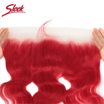 Aptakus Mink Šviesūs Raudona Spalva Brazilijos Kūno Bangų Paketų Su Priekinės Remy Žmogaus Plaukų Pynimas Bunldes Plaukų Pratęsimo Nemokamas Pristatymas