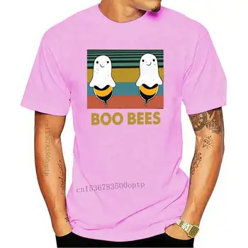 Naujas Dizainas Boo Bitės Laiškas Išspausdintas Juokingi marškinėliai Moterims Cosuol Grophic Marškinėliai, Negabaritinių S-5XL 5 Spalvų